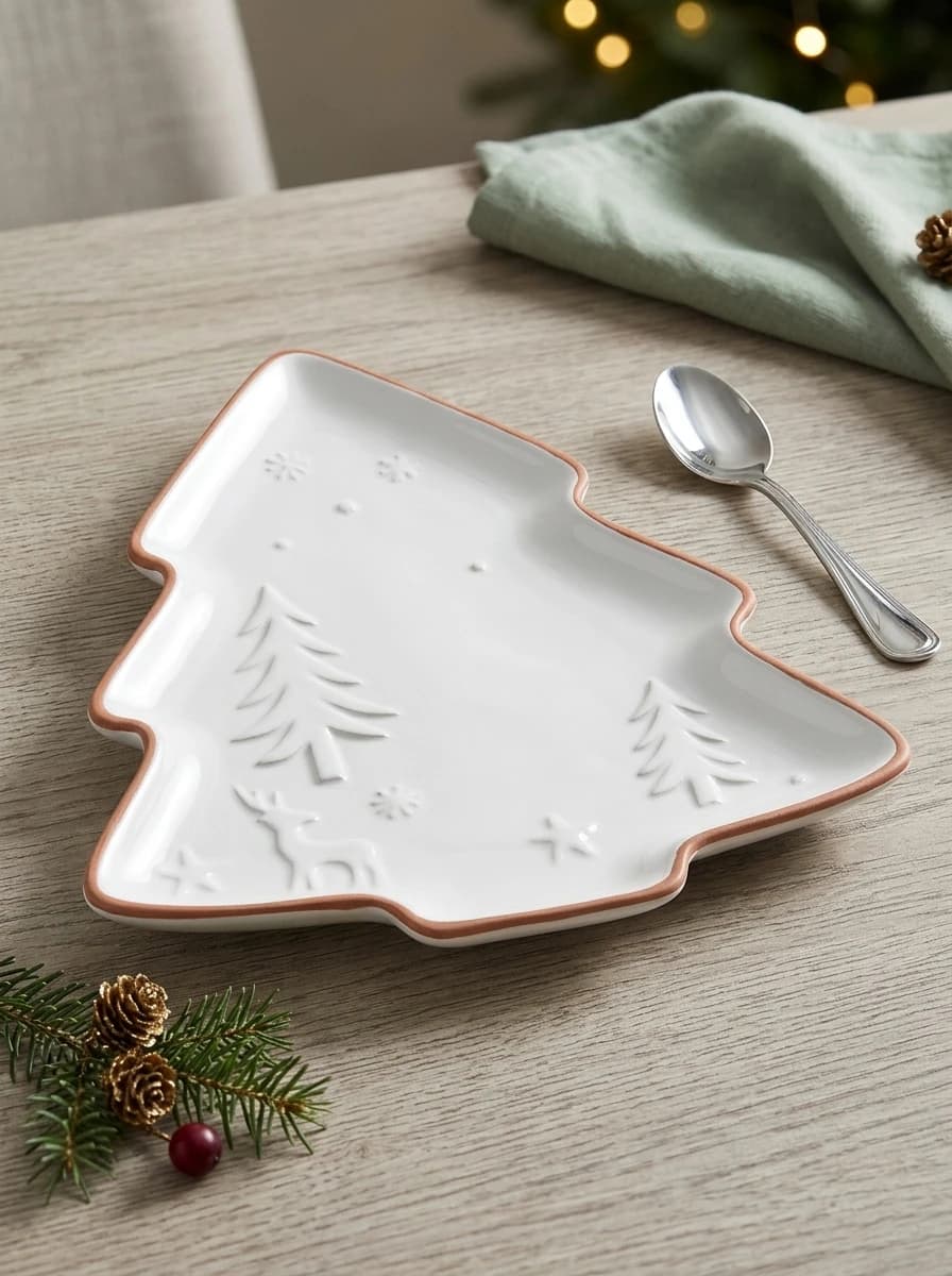 Christmas Tree Serving Plate
